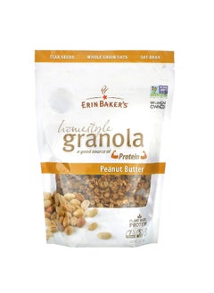 Erin Baker's Erin Baker's, Homestyle Granola, Peanut Butter, 12 oz (340 g)  - Image 1