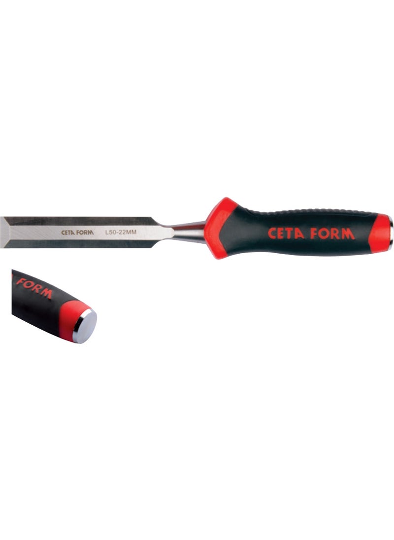 Ceta Form L50-12-2 Flat Chisel (Plastic Handle) - 12Mm 