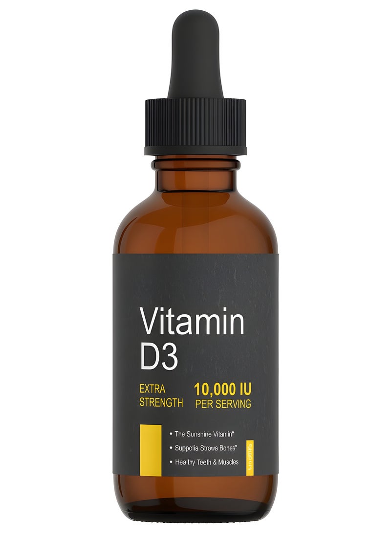 Vitamin D3 EXTRA STRENGTH 10,000 IU PER SERVING Drops 60 mL
