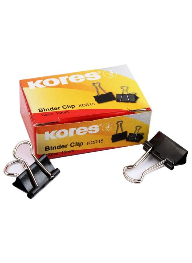 Kores Kores clip binder 15 ml - 12 pcs 