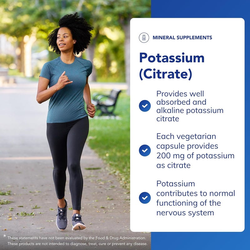 Pure Encapsulations Potassium Potassium Citrate Essential Minerals for Effective Electrolyte Balance and Normal Blood Pressure 90 Capsules - Image 2