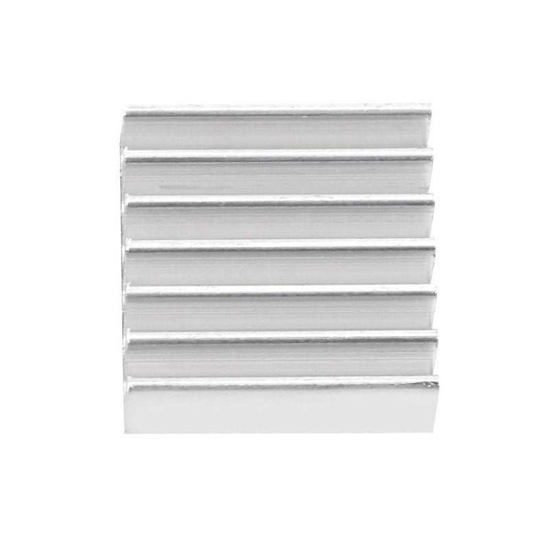12pcs 14x14x6mm Aluminum Heatsink Cooling Kit with Adhesive for LEDs - Image 5