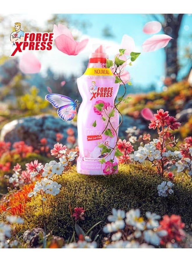 Force Xpress Eclosion Florale Floor Cleaner X2 Concentrate 1L - Image 2