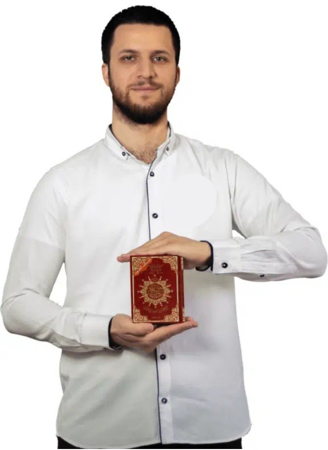 null - Tajweed Quran with Index of Topics and Word Explanation, 10 x 14 cm - Image 1