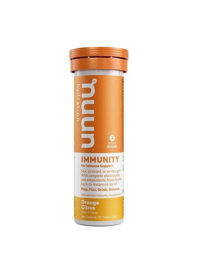 NUUN Nuun Immunity Orange Citrus 10ct Tube, 10 CT - Image 4