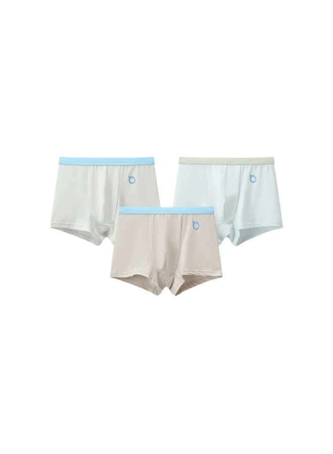 Red Bean Hodo Children's Modal Cotton Antibacterial Boys And Girls Boxer Shorts Youth Four-point Underwear H5k4111 Set 1 Size 150 - Image 4