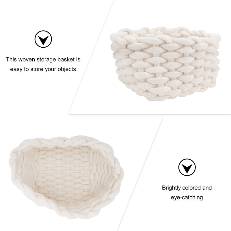 Kid's Toy Baskets, Multi-Purpose Woven Containers for Tidying Rooms Efficiently - Image 4