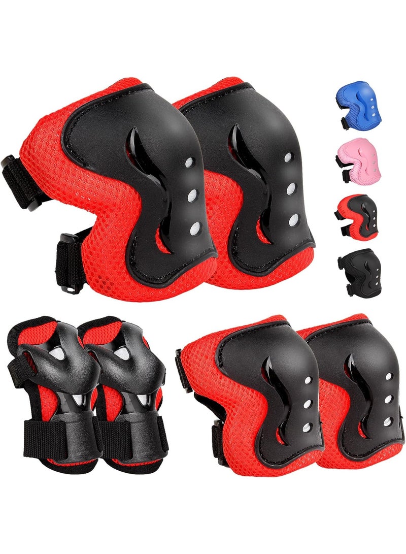 6-in-1 Protective Gear Pads Set for Skateboard Cycling Roller - MULTICULER - Image 1