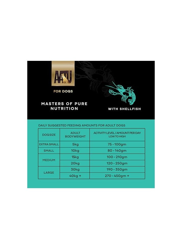 AATU - 80/20 Complete Dry Dog Food, with Shellfish 1.5kg - Dry Food Alternative to Raw Feeding, High Protein. No Nasties, No Fillers. - Image 1