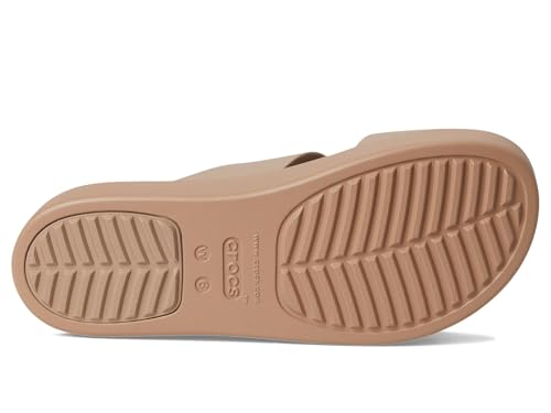 Crocs Brooklyn Buckle Low Wedge Latte 9 M - Image 3