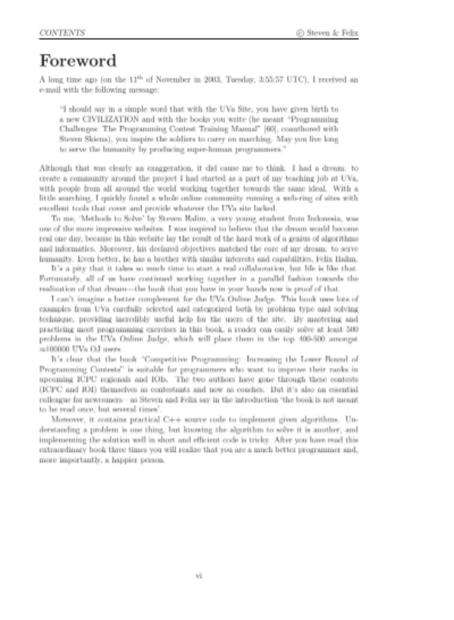 Competitive Programming 3 is a reference book for aspiring programmers in programming competitions. - Image 4