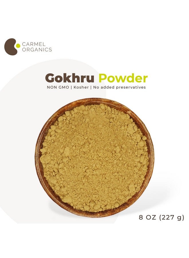 CARMEL ORGANICS CARMEL ORGANICS Gokhru/Gokshura/Tribulus Terrestris Powder 100 Gram, Boost Strength & Stamina Naturally | Non GMO | No Added Preservative or Additives | Palleru/Nerunjil Powder  - Image 4