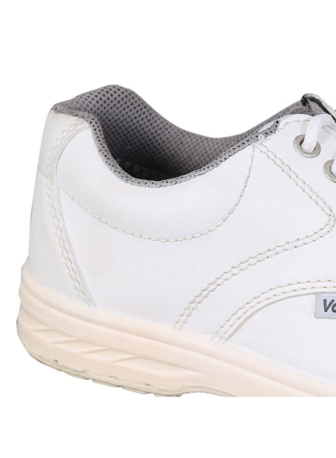 Vaultex INS Low Ankle Executive S3 SRA Steel Toe Safety Shoes, White, 39 - Image 2