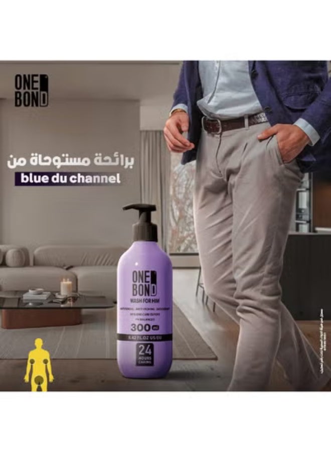 One Bond Wash For Men Hygiene Carre Expert Ph Balanced 300 Ml - Image 2
