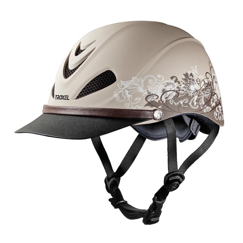 Troxel Dakota Trail Horse Riding Helmet LowProfile Light Adjustable Design Safety Horseback Riding Gear Medium 7 714 Traildust
