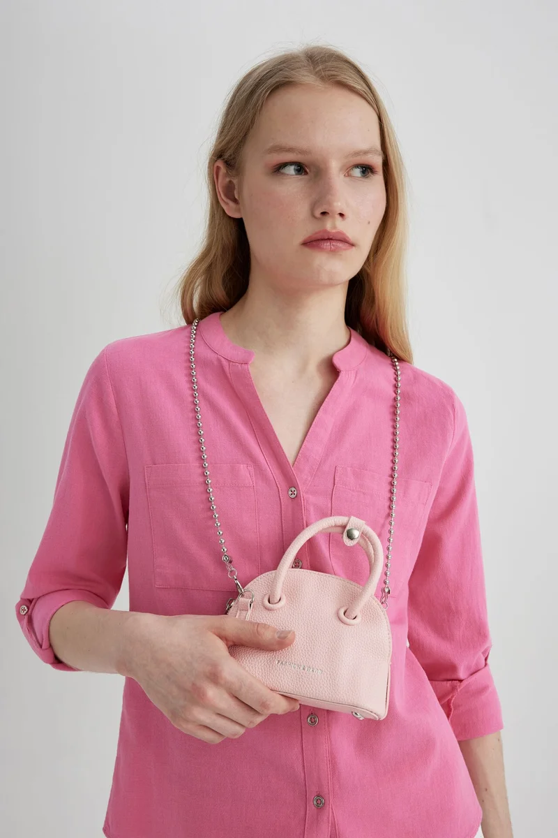 Faux Leather Shoulder bag