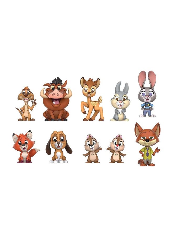 Disney 100 Years Of Furry Friendships Celebration Figure Set (7 Cm, 10 Pack) - Image 1