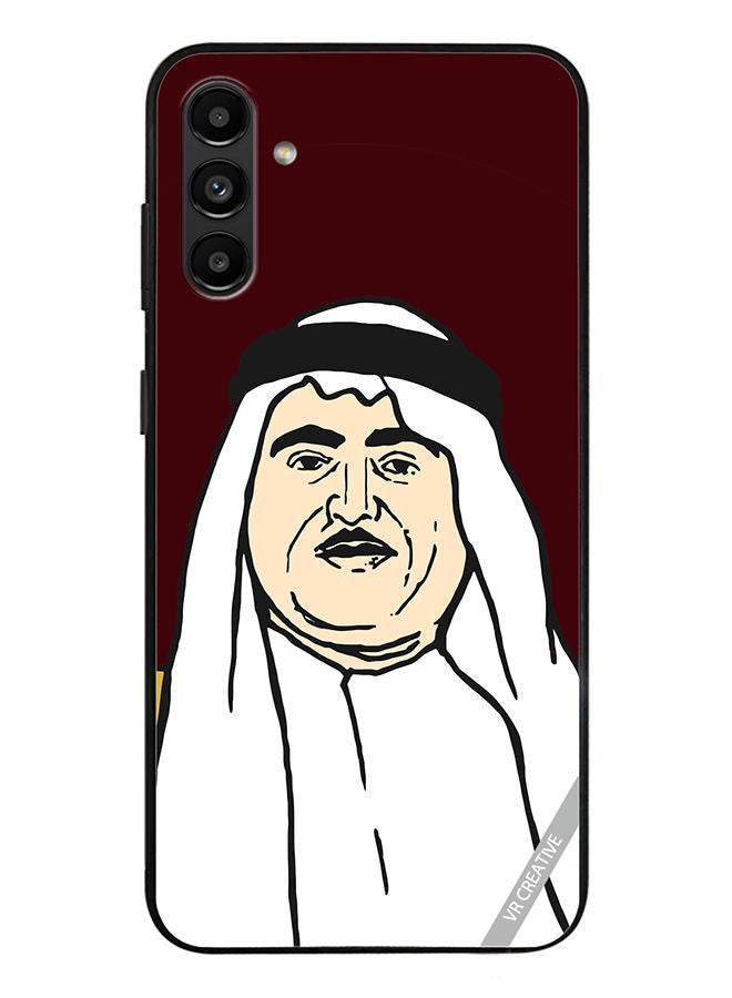 Protective Case Cover For Samsung Galaxy A13 5G Sheikh Khalid Bin Mohammed Al Qasimi Design Multicolour