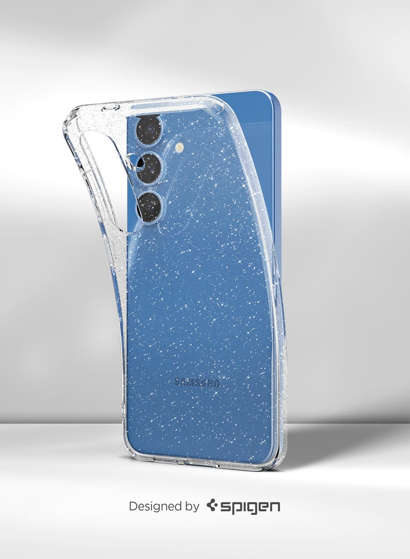 Spigen Liquid Crystal Glitter for Samsung Galaxy S25 PLUS Case Cover - Crystal Quartz - Image 3