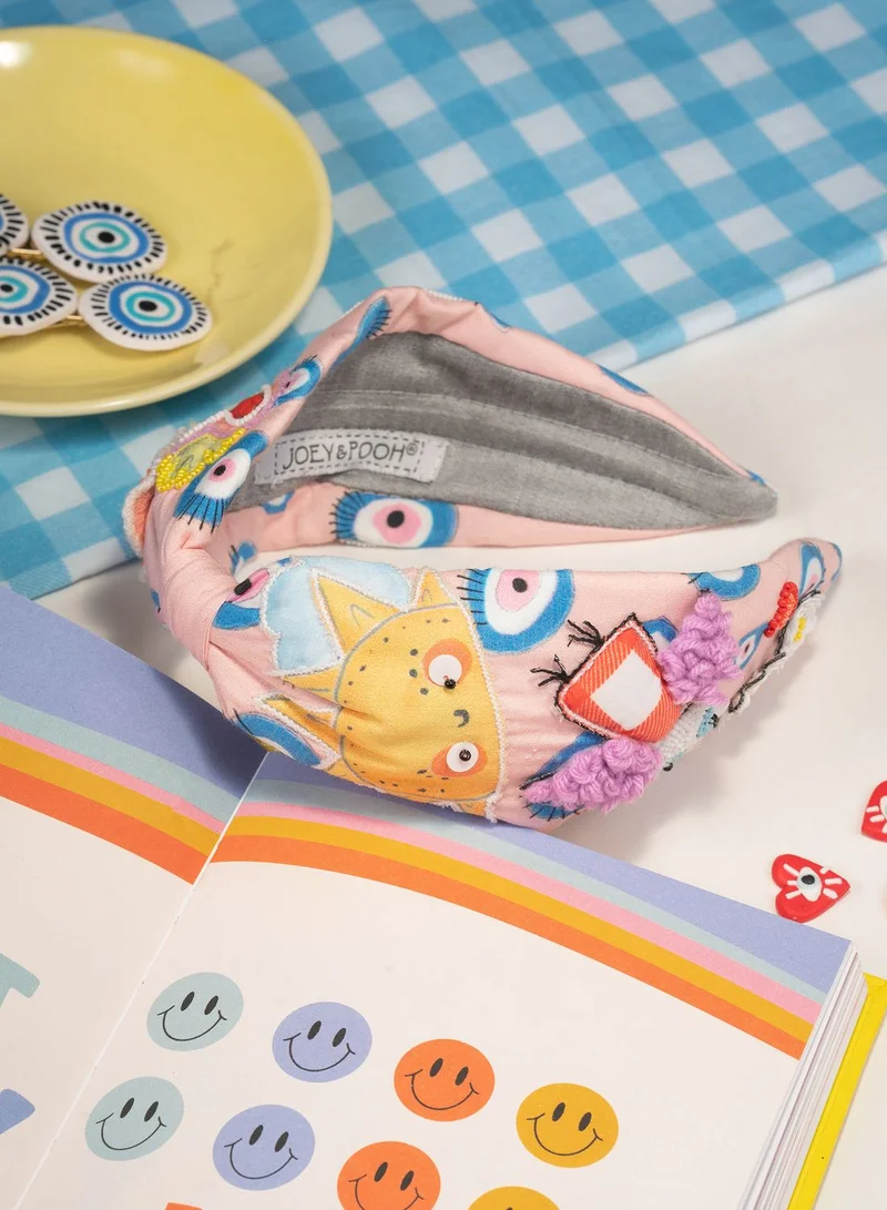 Joey & Pooh Evil Eye Headband