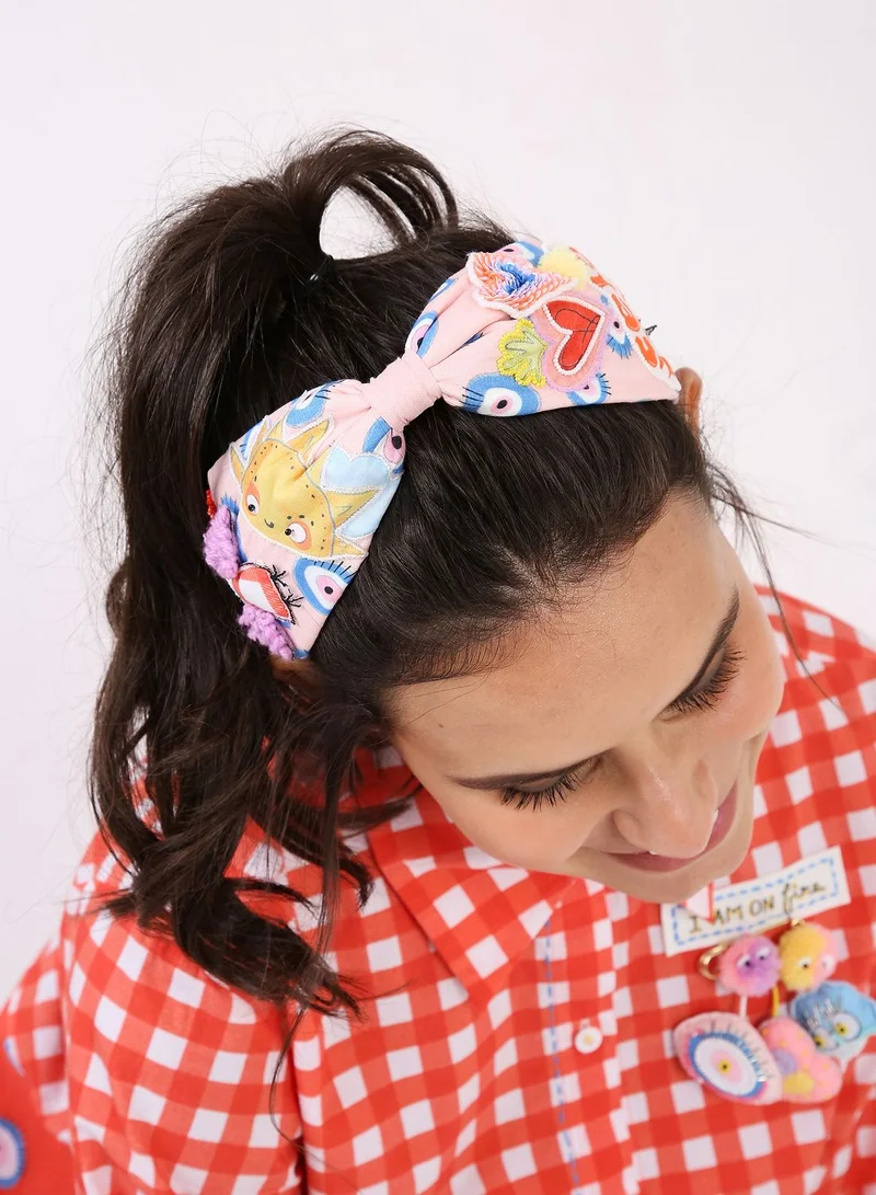 Joey & Pooh Evil Eye Headband