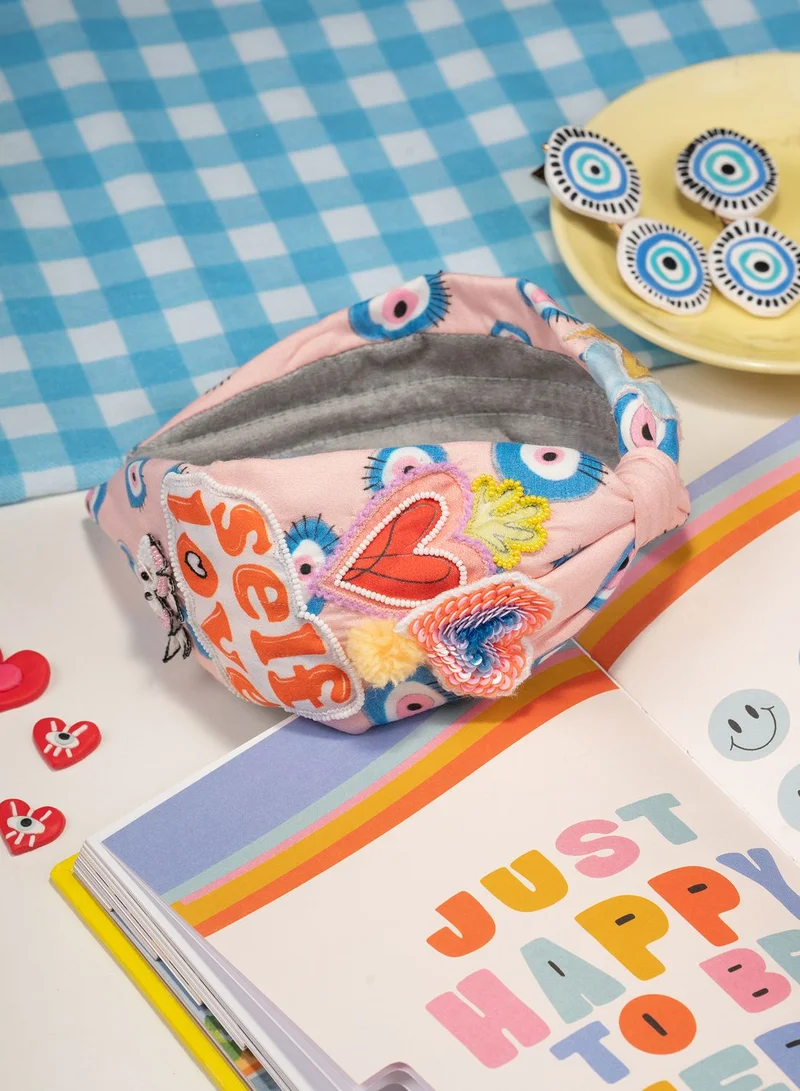 Joey & Pooh Evil Eye Headband