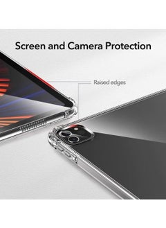 TIGER Clear Case for iPad Pro 12.9 inch (2018/2020/2021/2022) – Reinforced Corner Protection, Slim and Transparent Design, Full Access to Buttons & Ports, Perfect Fit for 12.9" iPad Pro (6th/5th/4th/3rd Generation)  - Image 4