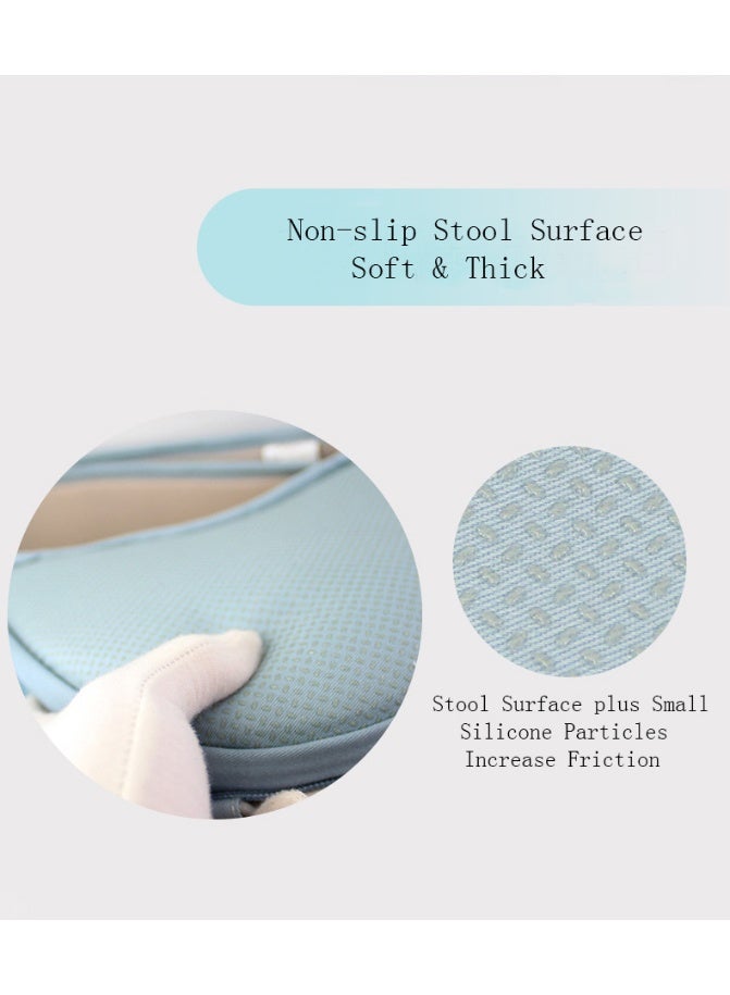 انسولار حامل اطفال 6 في 1 مع مقعد خصر/مقعد ورك للرضاعة الطبيعية، مقاس واحد يناسب الجميع - يتكيف مع حديثي الولادة والرضع والاطفال الصغار - Image 3