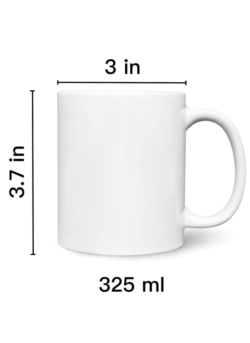 Story Of Candle - Ceramic mug with the “Mr. Robot” design printed in white - Image 1