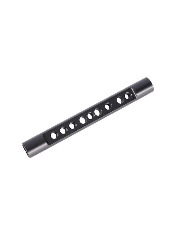 NICEYRIG 5 Inch 15mm Rod Aluminum Alloy Cheese Rod with 1/4 3/8 Locating Holes Applicable for DSLR 15mm Rod Rail System - 544 - Image 1