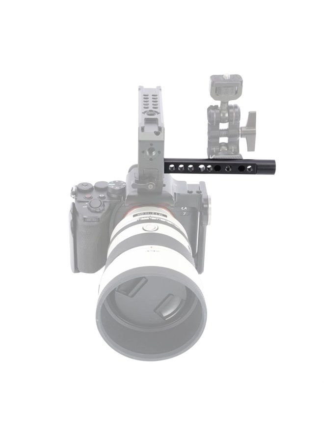 NICEYRIG 5 Inch 15mm Rod Aluminum Alloy Cheese Rod with 1/4 3/8 Locating Holes Applicable for DSLR 15mm Rod Rail System - 544 - Image 3