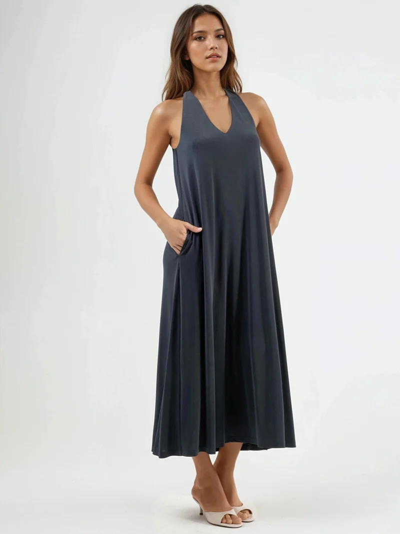 بوسيم BUSEM Halter Neck Modal Dress