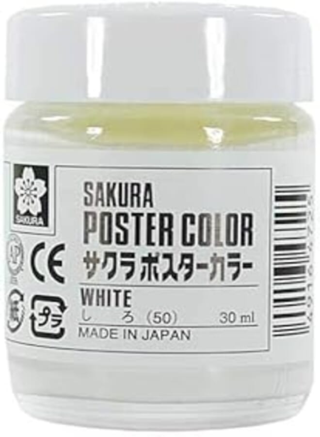 OR Sakura Gouache White - 30 Ml