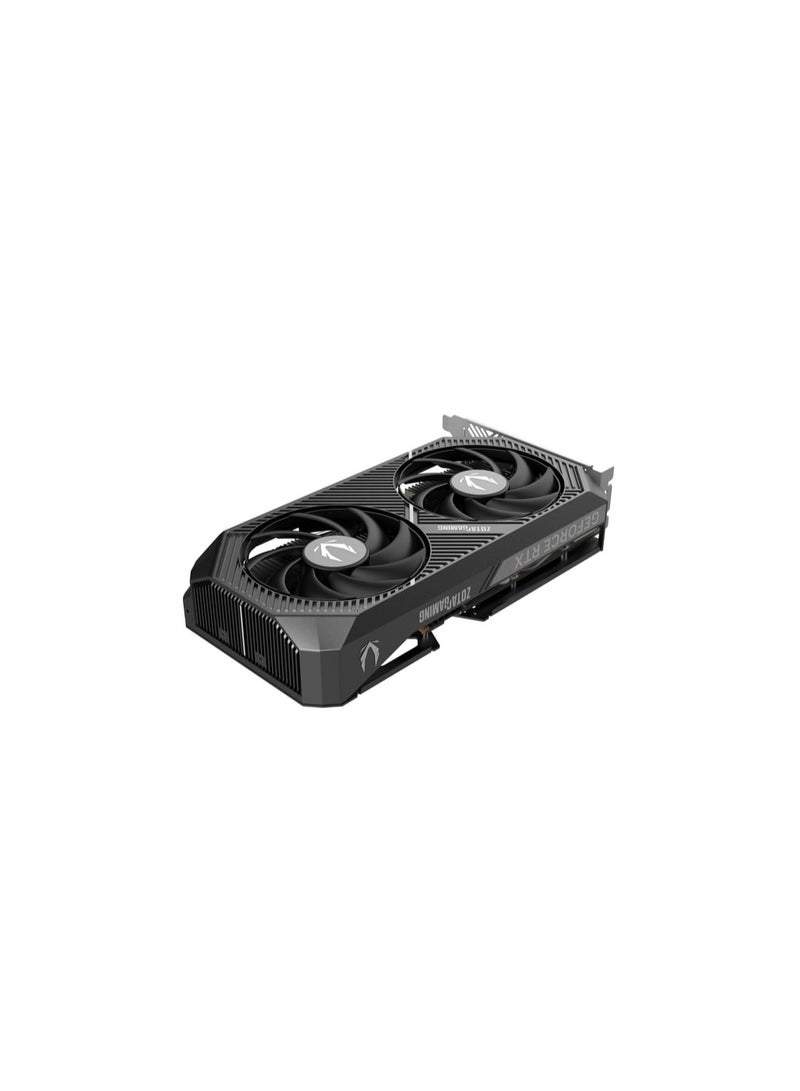 زوتاك بطاقة الرسوميات GAMING GeForce RTX 5050 Twin Edge 8GB GDDR6 128-bit PCIe 4.0، معالج NVIDIA Blackwell، 2560 نواة CUDA، تردد تعزيز 2.6 جيجاهرتز، DLSS 4، تبريد مزدوج المروحة، 3x DisplayPort 2.1b و 1x HDMI 2.1b، 130 واط TDP، تصميم مدمج SFF، لوحة خلفية معدنية | ZT-B50500E-10M - Image 5