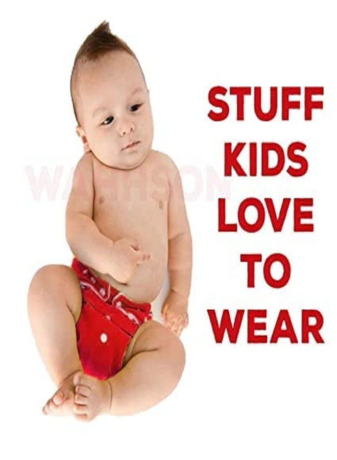 POPREX Reusable Adjustable Washable Cloth Diaper Nappy Pack of 1 with 1 Diaper Liner (Inner Cloths) for Babies of Ages 0 to 2 Years, Random Color - Image 5