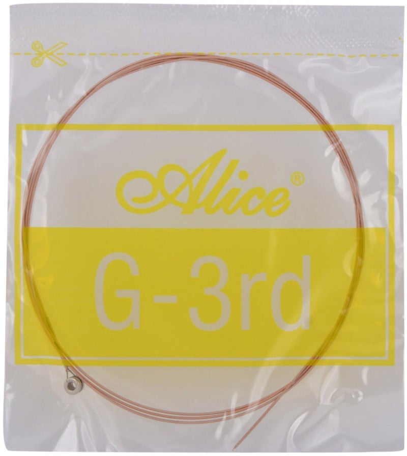 ALICE A206 Acoustic Guitar String Set, Staninless Steel Plain String, Copper Alloy Winding, (Phosphor Bronze Color) Anti-Rust Coating - Image 5