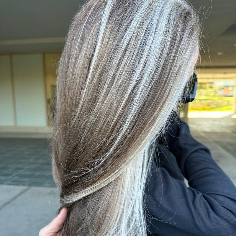 RUSK Deepshine PlatinumX Shampoo, Gentle Cleansing, Brightening Color Boost for Platinum, Silver, Gray, White, and Blonde Hair, 12 oz - Image 4