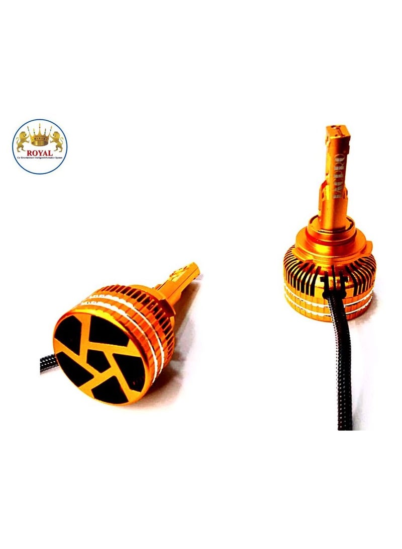 رويال CAR HEADLIGHT 12V 5200W 23000LM - DYT Q150 (H7) - Image 5