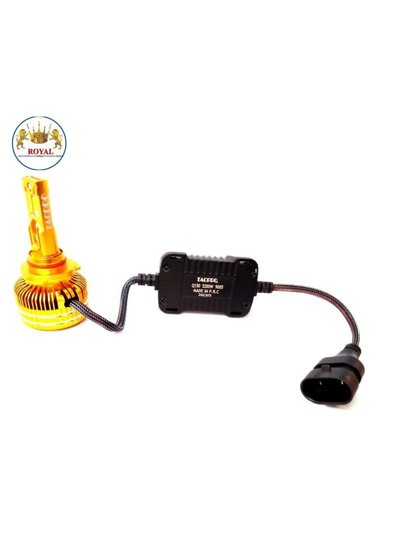 رويال CAR HEADLIGHT 12V 5200W 23000LM - DYT Q150 (H7) - Image 3