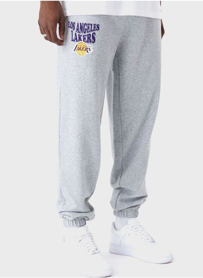 NEW ERA - Los Angeles Lakers Oversized Pants - Image 1