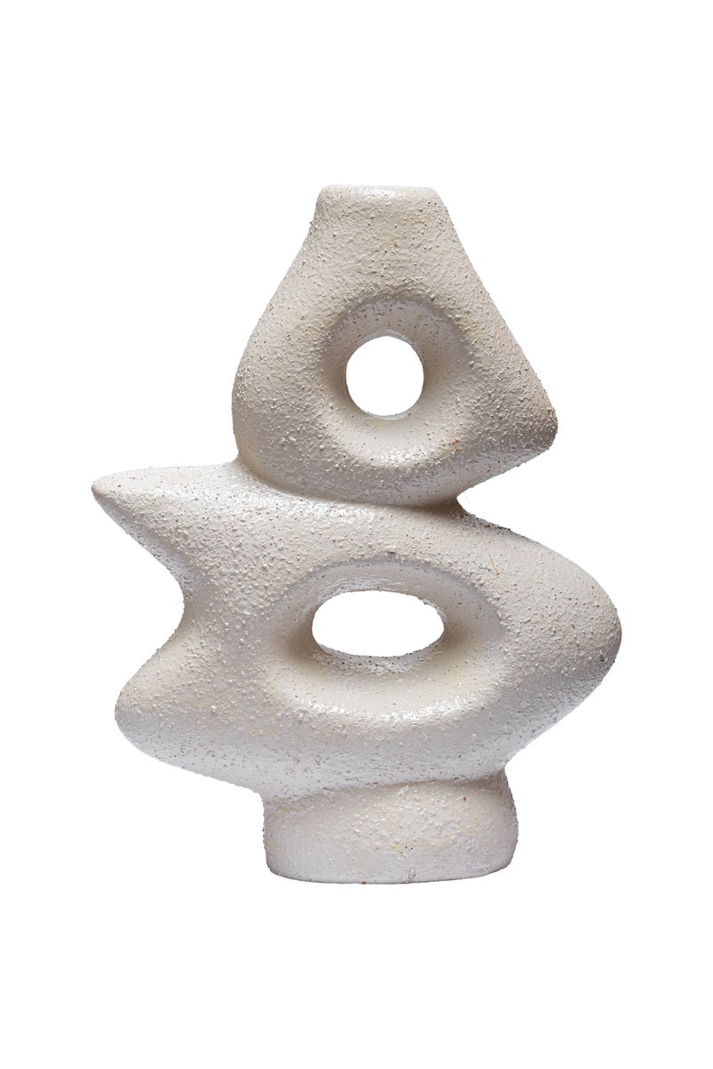 Luma Pottery Vase H23CM*W20CM - Beige