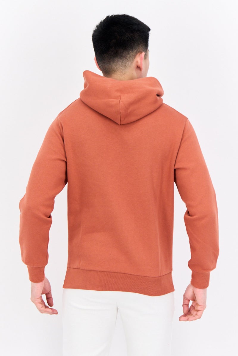 Champion Men Sportswear Fit Long Sleeves Outdoor Hoodies, Rust - Image 3