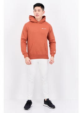 Champion Men Sportswear Fit Long Sleeves Outdoor Hoodies, Rust  - Image 4