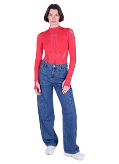 SEAMLESS BODYSUIT WITH CUTOUTS