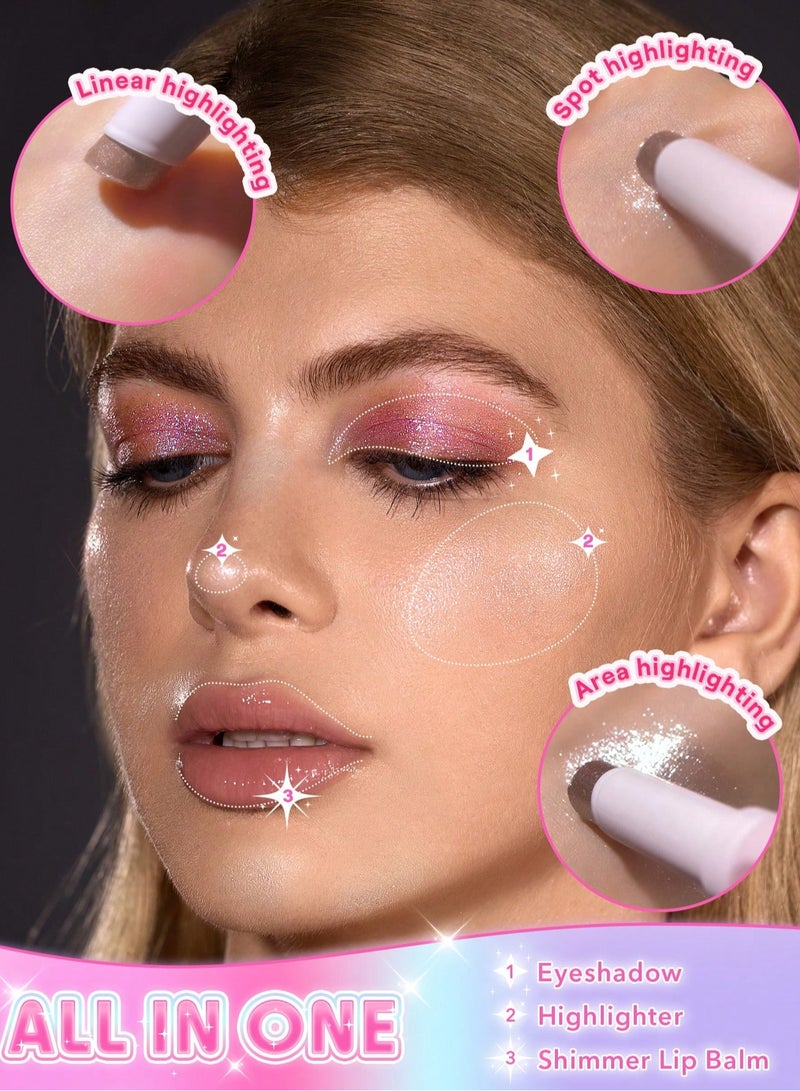 SHEGLAM Crystal Jelly Glaze Stick - Aura Blitz - Image 3