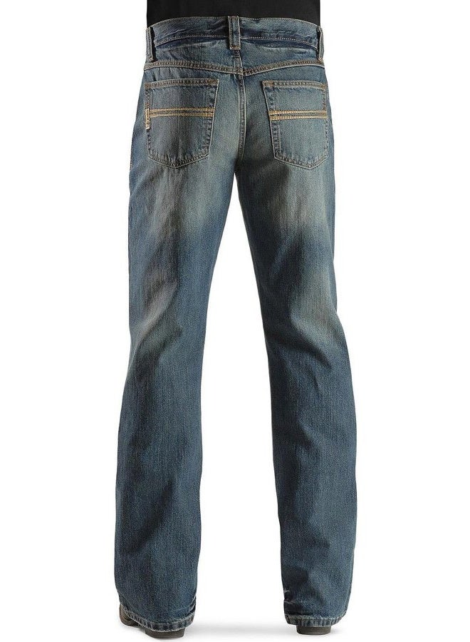 Cinch Men's Carter Relaxed-Fit Jean, Medium Stone Wash, 31W / 34L - Image 5