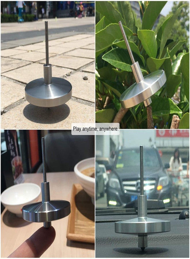 DjuiinoStar High Grade Stainless Steel Gyroscope, Waste Your Time Efficiently (AVG 7"-15"; BR 32"), Anty-Gravity Unique Gift DST-901 - Image 4