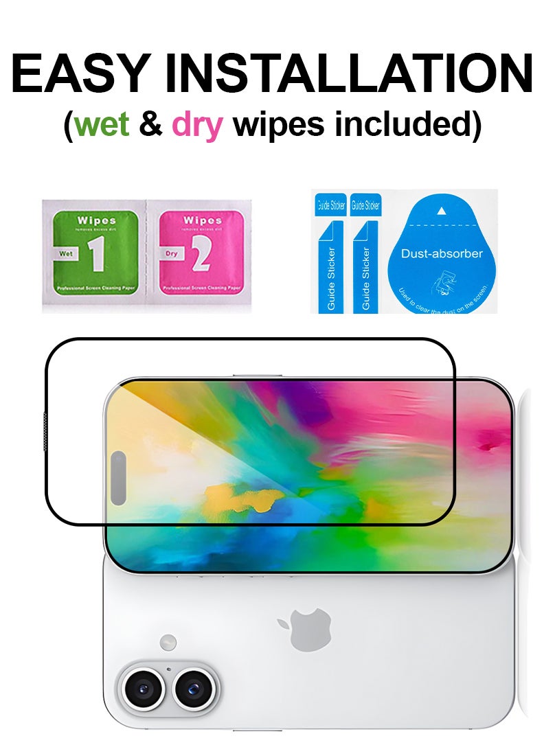 Theodor Tempered Glass Screen Protector With 9H hardness For APPLE IPHONE 16 Plus 6.7  - Image 3