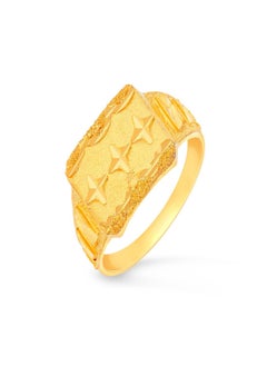 Malabar Gold and Diamonds 22 Carat 916 Purity Yellow Gold Ring RG1178398Y21 For Men  - Image 1