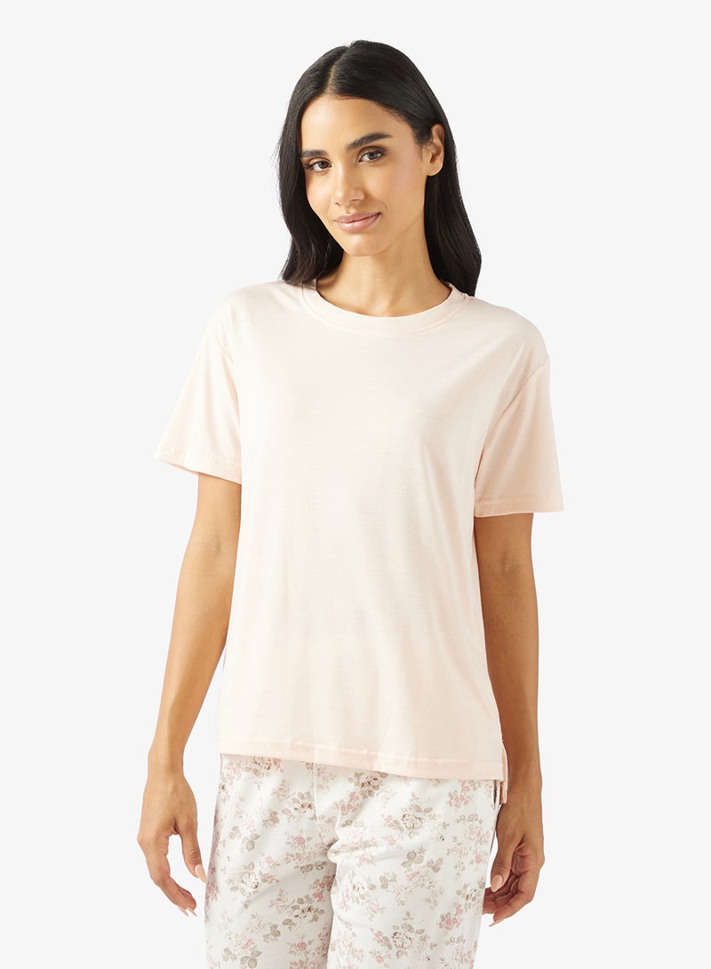 جينجر طقم بيجامة مطبوع وتيشيرت بقصة مريحة - Image 3